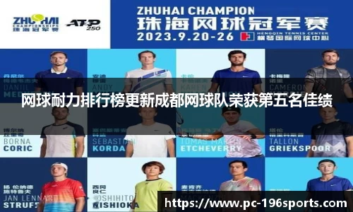 网球耐力排行榜更新成都网球队荣获第五名佳绩